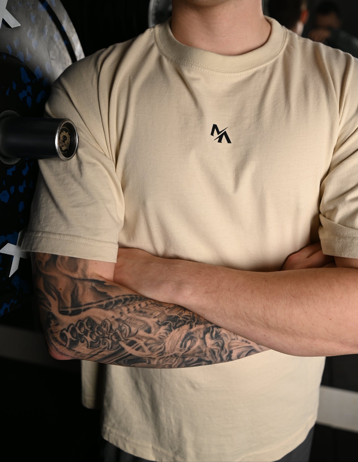 Globe Tee I Beige