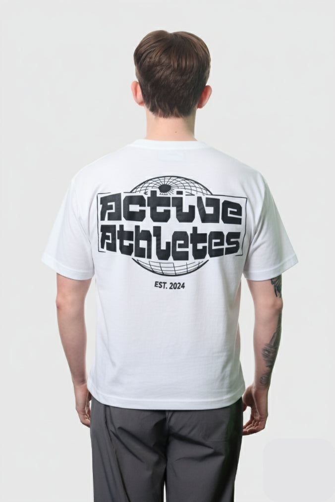 Globe Tee - Sort