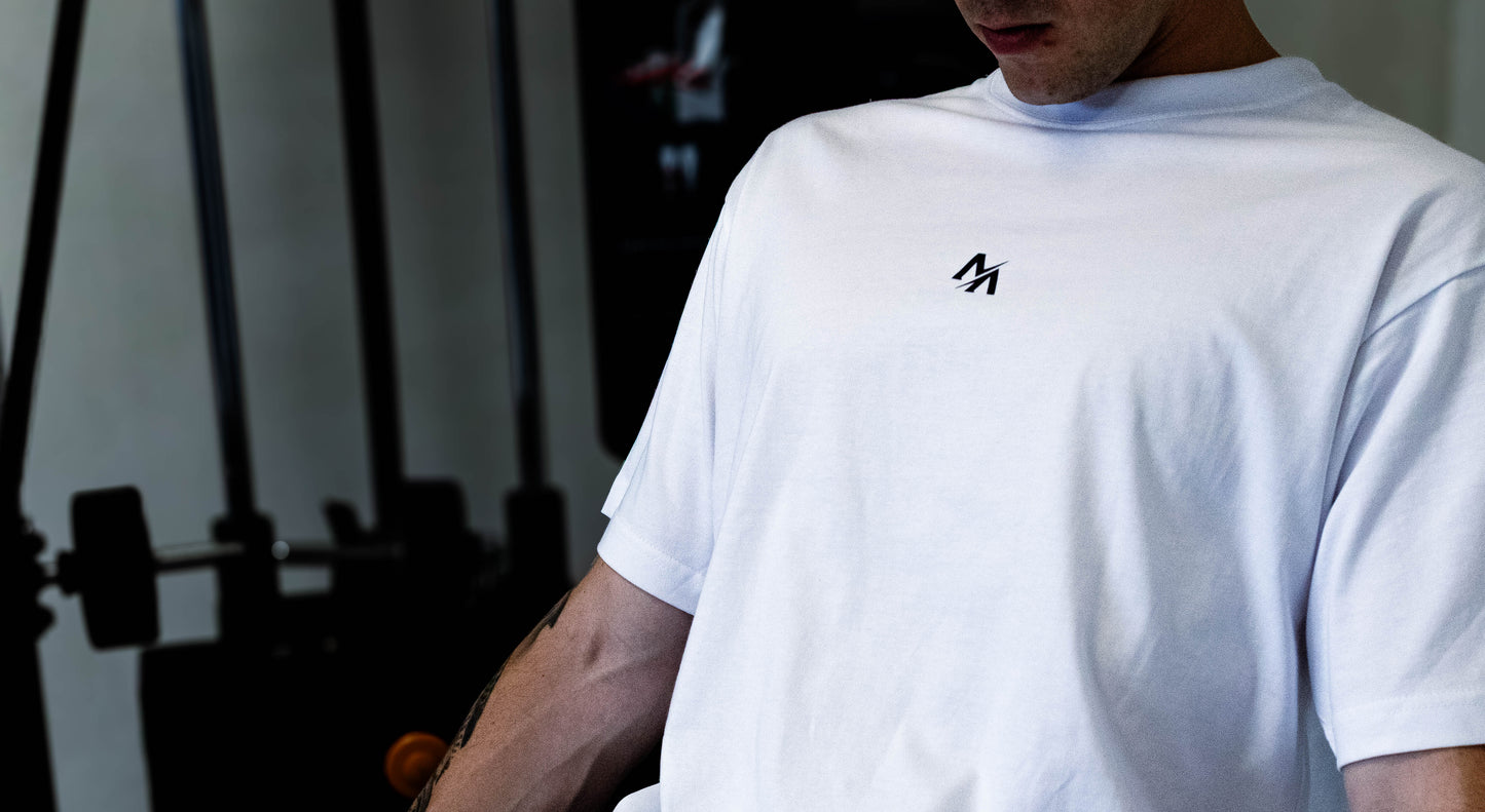Globe Tee - Hvid
