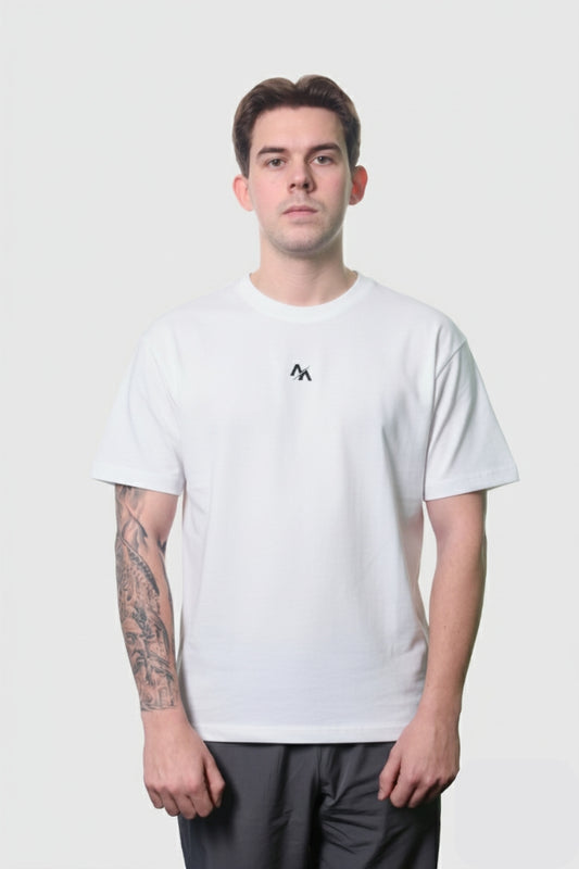Globe Tee - Hvid