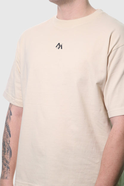 Globe Tee - Beige
