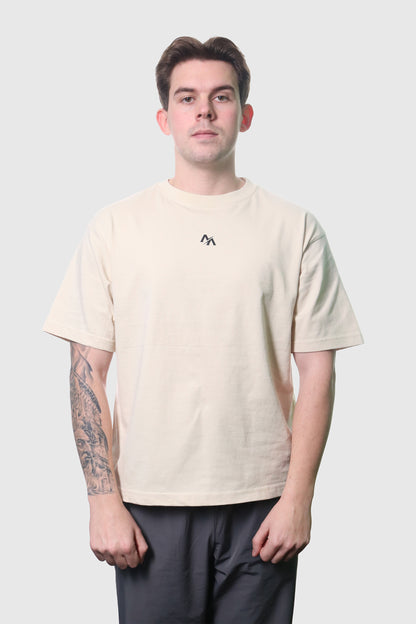 Globe Tee - Beige