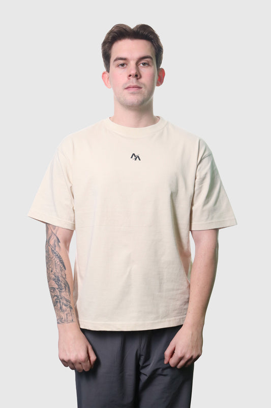 Globe Tee - Beige