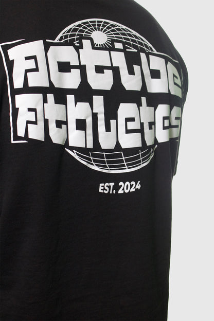 Globe Tee - Sort